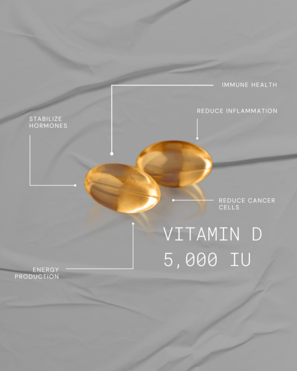 Vitamin D 5000 IU Supplement